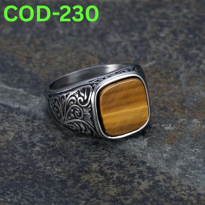 Vip অরজিনাল টাইগার পাথর হাতের আংটি-230